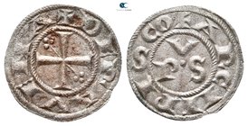 Archbishops AD 1200-1400. Ravenna. Denaro AR