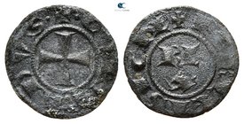 Corrado AD 1250-1254. Sicily. Messina. Denaro Ae