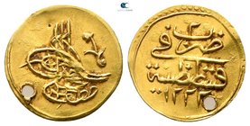 Turkey. Constantinople. Mahmud II  AD 1808-1839. 1/4 Zeri Mahbub AV