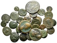 Lot of ca. 30 ancient bronze coins / SOLD AS SEEN, NO RETURN! nearly very fine