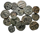 Lot of ca. 15 byzantine bronze coins / SOLD AS SEEN, NO RETURN!very fine