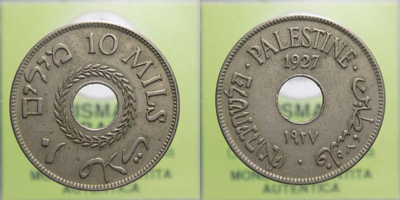 Palestina - 10 Mils 1927