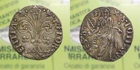 Firenze - Repubblica (XIII Sec.-1532) Grosso da 6 soldi 8 Denari 1475 - Mir. 62/28 - RARA - "Stemma con "F"