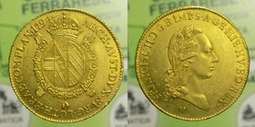 Milano - Impero Austriaco - Francesco II (1792-1800) 1 Sovrano 1794 - RRR R3 - Montenegro 154 - Au 11,09