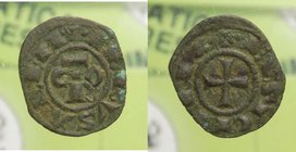 Regno di Sicilia - Brindisi - Corrado I (1250-1254) Denaro CRO - Mir.301 - Mi