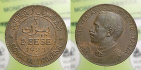 Vittorio Emanuele III (1910-1925) 2 Bese 1923 - RARO - Montenegro 469 - Ossidazioni
BB/SPL