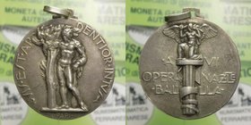 Medaglia Epoca Fascista - Opera Nazionale Balilla - Anno VII - Ag 13,1 Ø 32