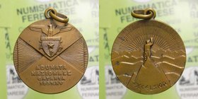 Medaglia Epoca Fascista - Adunata Nazionale Catania 1937 XV - Ae 10,5 Ø 30