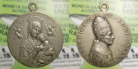 Medaglia - Benedetto XV "Giacomo Paolo Giovanni Battista della Chiesa" (1914-1922) Madonna del Perpetuo Soccorso - Ag 14,54 Ø 32