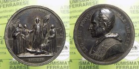 Medaglia - Leone XIII (1878-1903) Medaglia Annuale - Anno XIX - "Unità della Chiesa" - Ag - NC - Colpi 34,92 Ø 44
