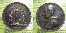 Medaglia - Leone XIII (1878-1903) Medaglia Annuale - Anno XXII - "Canonizzazione del 1897" - Ag - NC 35,4 Ø 44