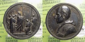 Medaglia - Leone XIII (1878-1903) Medaglia Annuale - Anno XXIII - "Anno Santo 1900" - Ag - NC 34,14 Ø 44