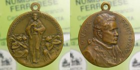 Medaglia - Pio X "Giuseppe Melchiorre Sarto" (1903-1914) 50°Ordinazione Sacerdotale 1908 - Ae 7,32 Ø 26