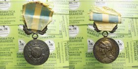 Medaglia Francia - Medaille Coloniale - Altezza compreso di nastro cm 8 17,4 Ø 30