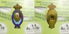 Epoca Fascista - Unione Nazionale Ufficiali in Congedo d'Italia - Con smalti 3,48