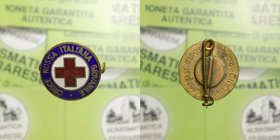 Italia - Croce Rossa Giovanile - Con smalti 1,95