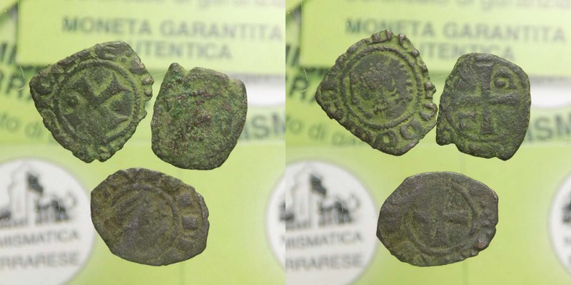 Zecche Italiane - lotto 3 monete zecche Meridionali