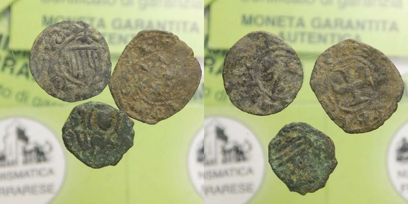 Zecche Italiane - lotto 3 monete zecche Meridionali