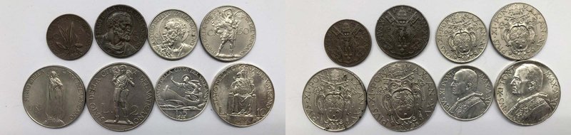 Vaticano - Lotto 8 Valori Città del Vaticano anno 1936