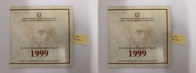 DIVISIONALE LIRA - Serie Divisionale Italia 1999 - 250°Anniversario della Nascita di Vittorio Alfieri - Composto da 12 Valori comprensivo di 500 - 100...