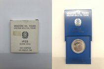 COMMEMORATIVA LIRA - I.P.Z.S. Sezione Zecca - 500 Lire commemorativa "XXIII Olimpiade Los Angeles 1984" - FDC - Ag
FDC