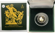 AREA EURO - Moneta Commemorativa 2 Euro Bimetallica 2018 "Anno Europeo del Patrimonio Culturale" - Proof