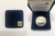 SAN MARINO - Moneta Commemorativa San Marino 10000 Lire 1998 "Cinquant'anni Ferrari dalla 125S alla F310B - Ag Proof