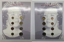 Raccolta BOLAFFI "I Primi 12 Paesi in Europa" : Paesi Bassi Serie Euro 8 Valori : 1 cent anno 2001 - 2 cent anno 1999 - 5 cent anno 2000 - 10 cent ann...