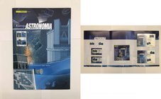Folder Filatelico "Astronomia" 2009 - Composto da n.2 Cartoline con i relativi Francobolli e Timbri - n.2 Tessere con Francobollo celebrativo - n.2 Fr...