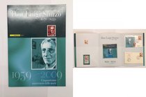 Folder Filatelico "Don Luigi Sturzo 1871-1959 anno 2009 - Composto da n.1 Busta con il relativo Timbro e Francobollo - n.1 Cartolina con il relativo T...