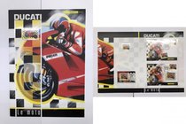 Folder Filatelico "Ducati" 2008 - Composto da n.2 Cartoline con i relativi Timbri e Francobolli - n.1 Tessera con Francobollo serie tematica - n.1 Fra...