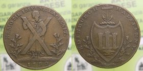 CANADA - Gettone Token - Great Britain Edinburg Half Penny 1790