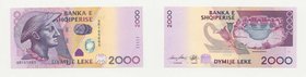 ALBANIA - Banconota 2000 Leke 2012
FDS