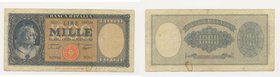 ITALIA - Banconota 1000 lire Medusa - Menichella/Boggione 15/09/1959