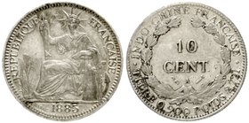 Französisch Indochina
10 Centimes 1885 A. vorzüglich