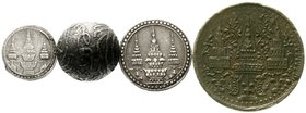 Thailand
Lots
4 Stück: 1/8 Fuang (Zinn), Fuang und Salung Rama IV., sowie Eisenkugelgeld aus Laos oder Borneo. schön bis sehr schön