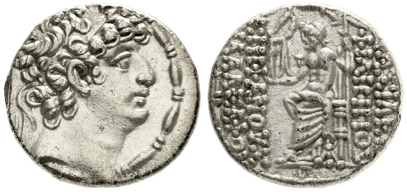Syria
Königreich der Seleukiden
Tetradrachme 93/83 v.Chr. Diad. Büste r./Zeus ...