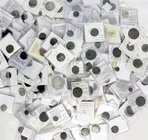 Allgemein
Interessanter Händlerposten von über 380 Münzen. Viele römische Münzen mit u.a. Denaren der Republik und der Kaiserzeit, Antoninianen und F...