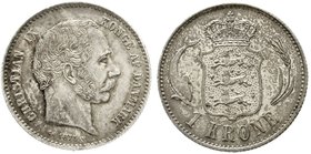 Dänemark
Christian IX., 1863-1906
1 Krone 1875. vorzüglich, schöne Patina