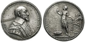 Frankreich
Ludwig XIII., 1610-1643
Alter versilberter Galvano (19. Jh.) der Medaille o.J. (1630) auf Jacques Boiceau de la Barrauderie (1560-1635). ...