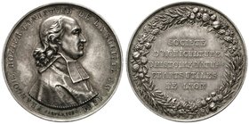 Frankreich-Lyon
Silbermedaille 1834, von Caqué. Gesellschaft für Landwirtschaft, Naturgeschichte und nützliche Künste. Brb. des Gründers, François Ro...