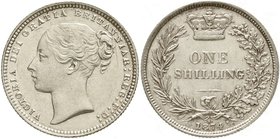 Großbritannien
Victoria, 1837-1901
Shilling 1874. vorzüglich/Stempelglanz