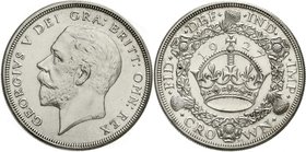 Großbritannien
George V., 1910-1936
Crown 1927. Polierte Platte, min. berieben