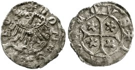 Tirol
Leopold III. 1373-1386
Vierer o.J., Meran. sehr schön/vorzüglich, selten