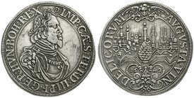 Augsburg-Stadt
Reichstaler 1642 mit Titel Ferdinands III./Stadtansicht. sehr schön