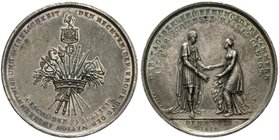 Bayern
Maximilian IV. (I.) Joseph, 1799-1806-1825
Silbermedaille 1819, auf die erste Ständeversammlung, 33,4 mm, 16,3 g. sehr schön/vorzüglich, fein...