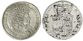 Brandenburg/Preußen
Friedrich III., 1688-1701
2/3 Taler 1690 LCS Berlin. sehr schön/vorzüglich, min. Schrötlingsfehler