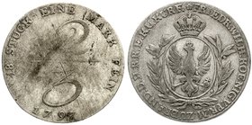 Brandenburg/Preußen
Friedrich Wilhelm II., 1786-1797
2/3 Taler 1797 Handelsgulden. schön