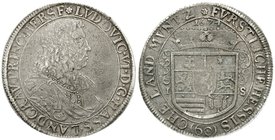 Hessen-Darmstadt
Ludwig VI., 1661-1678
Sortengulden 1674 fast sehr schön, winz. Schrötlingsfehler