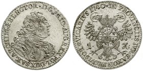 Sachsen-Albertinische Linie
Friedrich August II., 1733-1763
Vikariatsgroschen 1740. vorzüglich/Stempelglanz